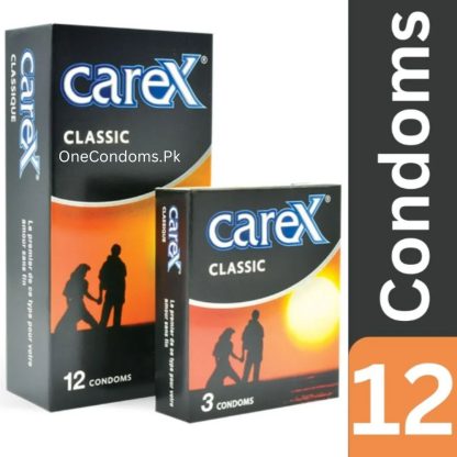 Carex Classic Condoms 12s - Timeless Protection for Intimate Moments