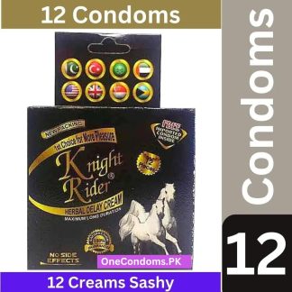 Knight Rider Delay Cream + Condoms Combo