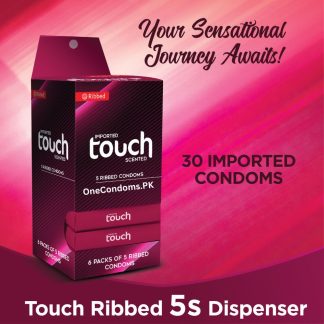 Touch Ribbed Condoms Dispenser