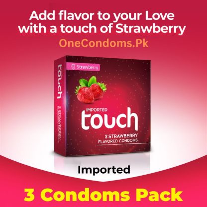 Touch Strawberry Condoms